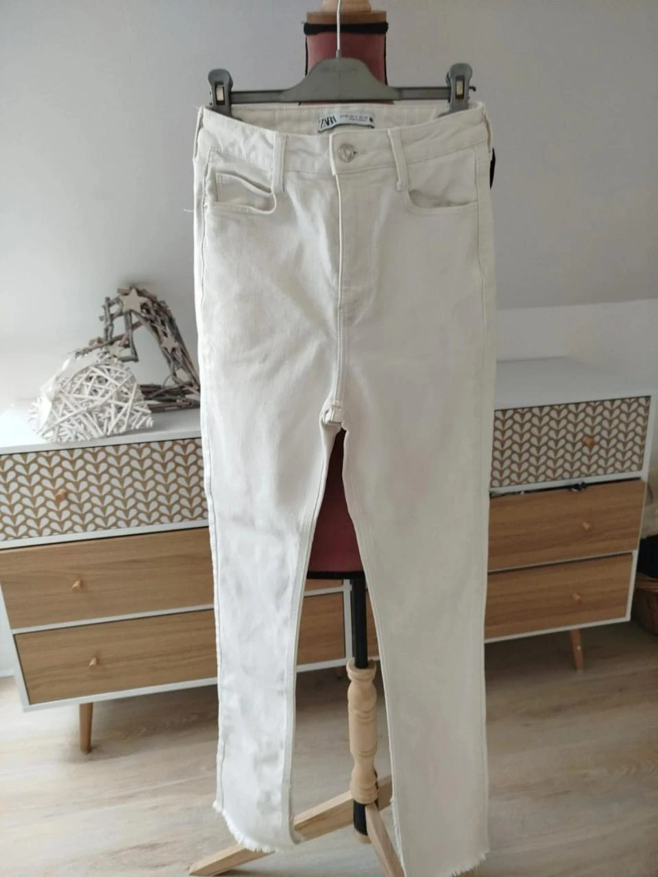 ๐Superbe jean blanc Femme Zara taille S / 36